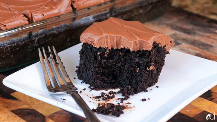 Chocolate Sheet Cake - PMS Cure