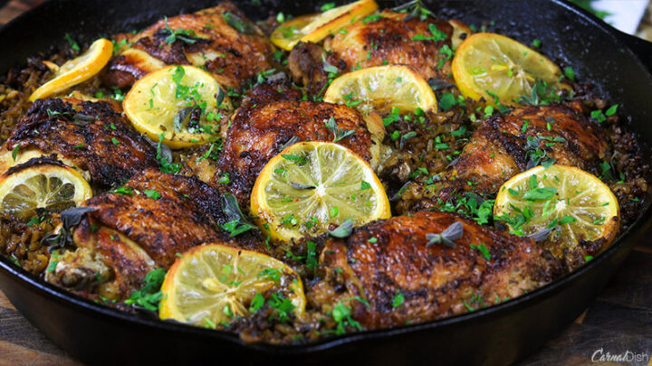 Image for One-Pot Lemon Oregano Chicken and Rice