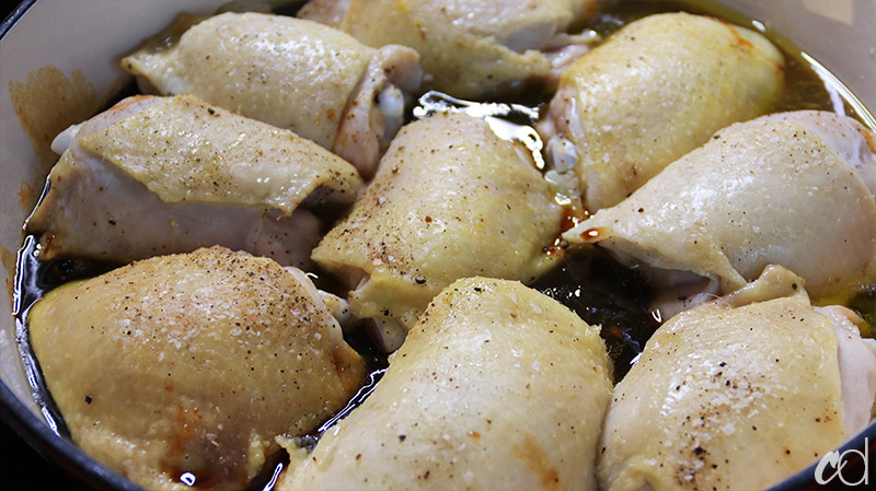 Soy Ginger and Garlic Braised Chicken