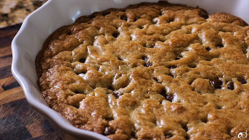 Brown Butter Chocolate Chip Pizookie