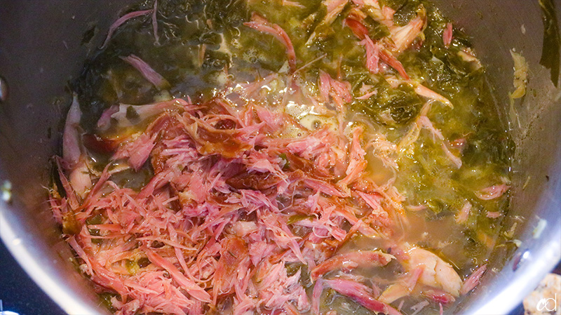 Southern-Style Collard Greens with Smoked Turkey