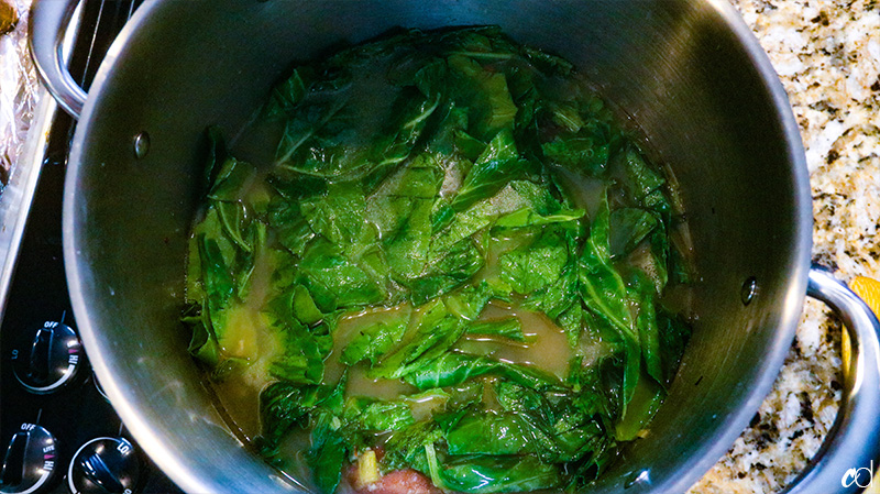 Southern-Style Collard Greens with Smoked Turkey