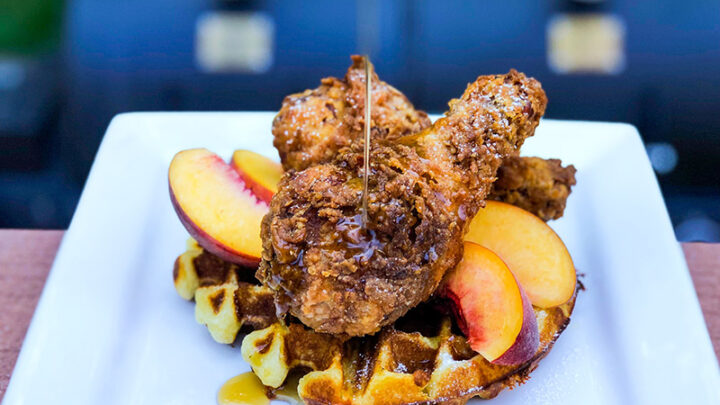 Buttermilk Fried Chicken and Waffles
