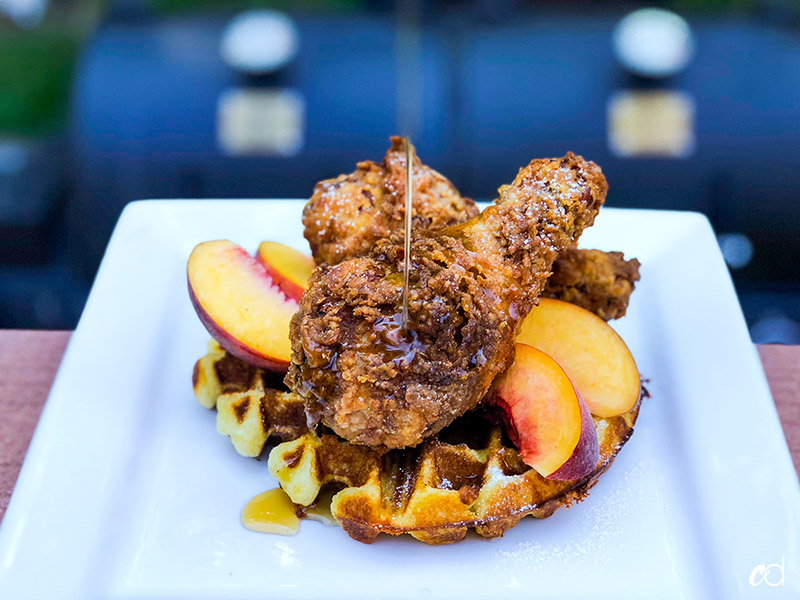 Buttermilk Fried Chicken and Waffles