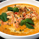 Creamy Tomato Shrimp and Fontina Grits