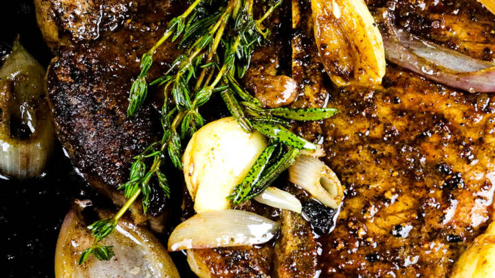 Garlic and Herb Butter Steak