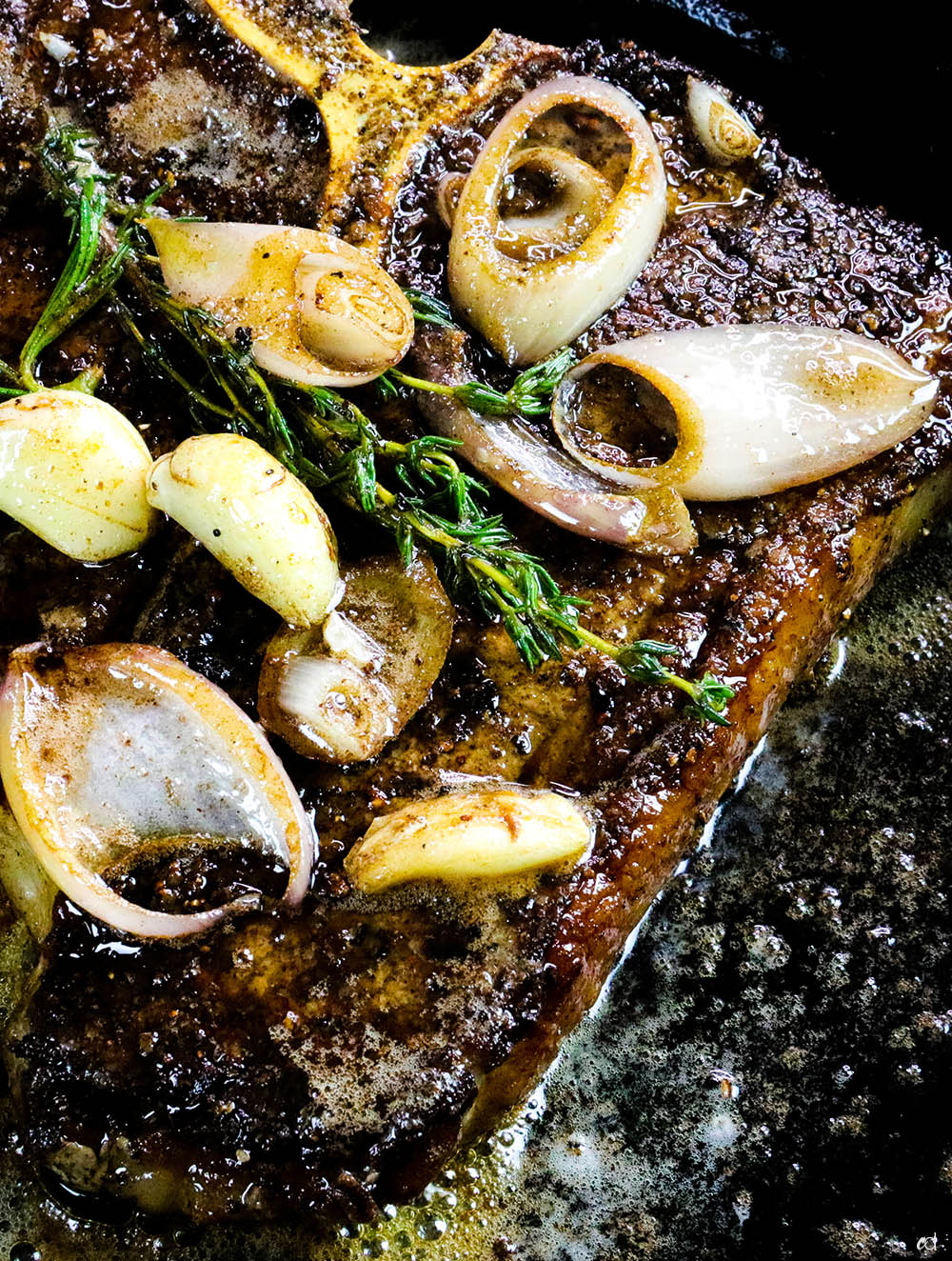 Garlic and Herb Butter Steak