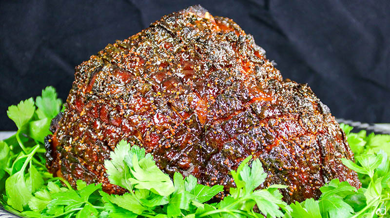 Honey Dijon Glazed Ham