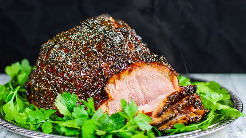 Honey Dijon Glazed Ham