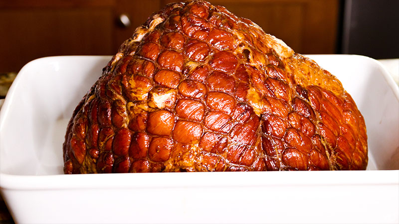 Honey Dijon Glazed Ham