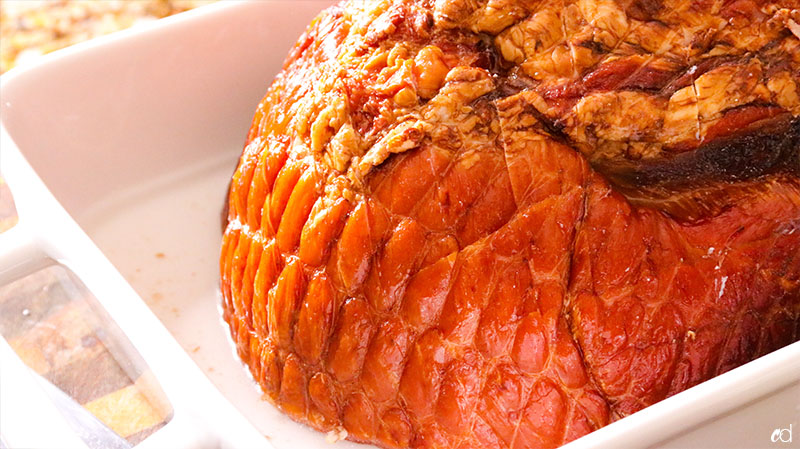 Honey Dijon Glazed Ham