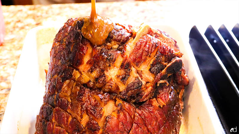 Honey Dijon Glazed Ham