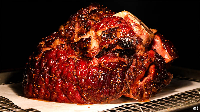 Honey Dijon Glazed Ham