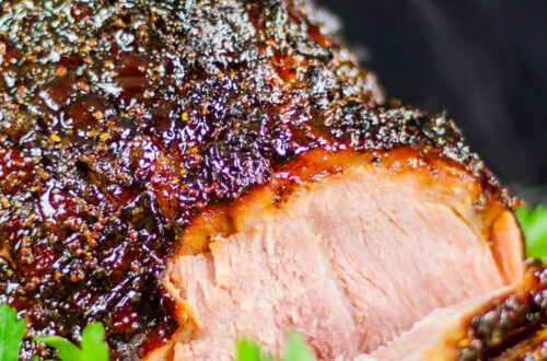 Honey Dijon Glazed Holiday Ham