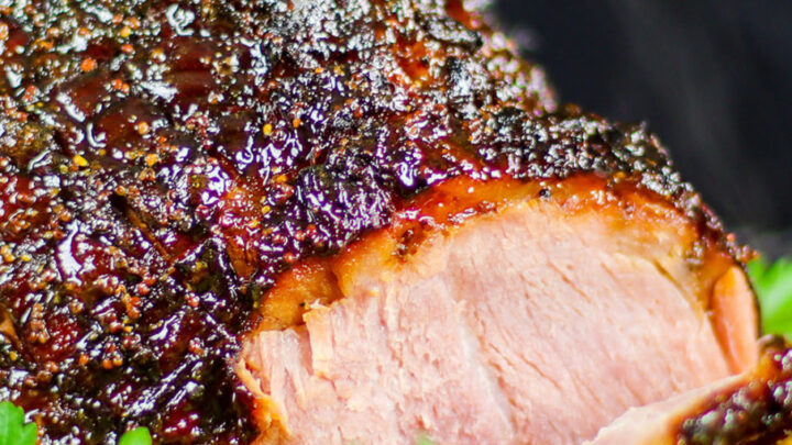 Honey Dijon Glazed Holiday Ham