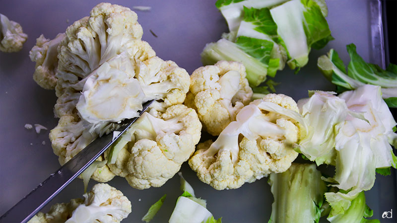 Roasted Garlic Cauliflower Soup