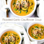 Roasted Cauliflower Soup