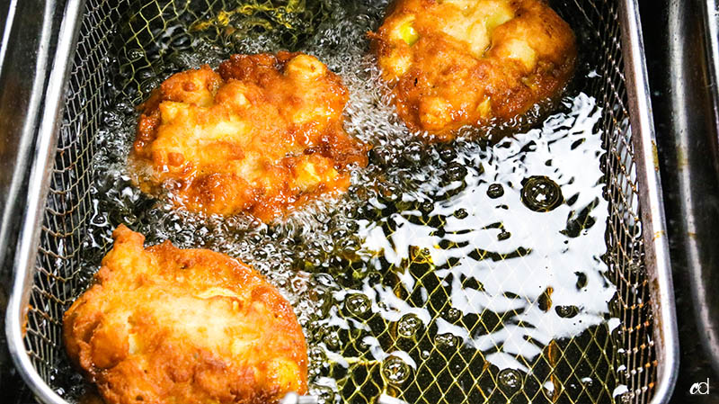 Spiced Apple & Thyme Fritters