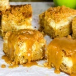 Dutch Apple Cheesecake Blondies