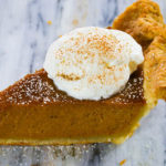 Bourbon Sweet Potato Pumpkin Pie