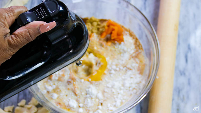 Bourbon Sweet Potato Pumpkin Pie