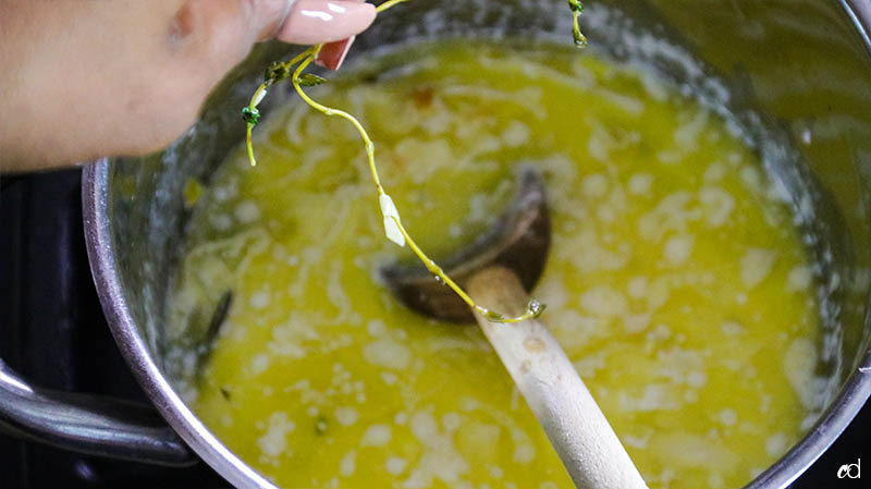 Garlic and Leek Creme Fraiche Mashed Potatoes