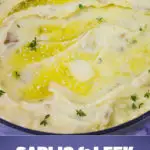 Garlicleekmashedpotatoes Pin
