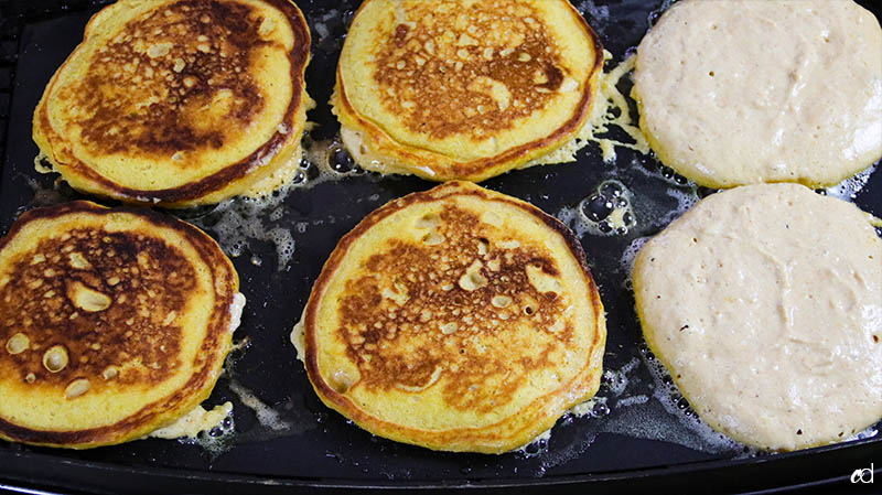 Pumpkin Ricotta Buttermilk Pancakes