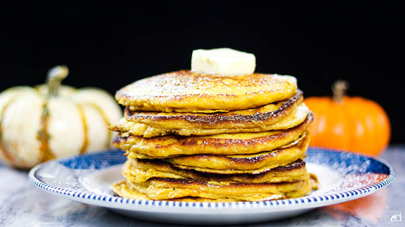 Pumpkin Ricotta Buttermilk Pancakes