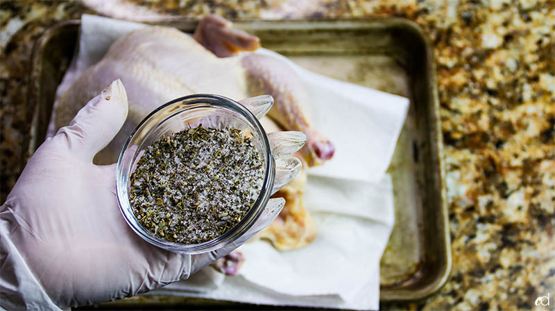 Roasted Chicken and Parmesan Herb Dumplings