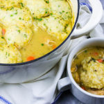 Roasted Chicken and Parmesan Herb Dumplings