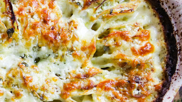 Hasselback Potato Gratin Featured1