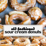 Old Fashioned Sour Cream Donuts Pin