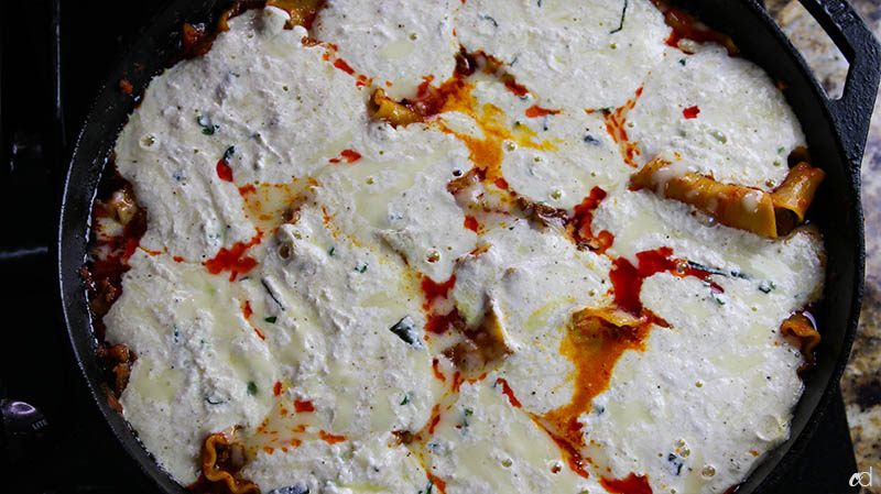 Easy Weeknight Skillet Lasagna