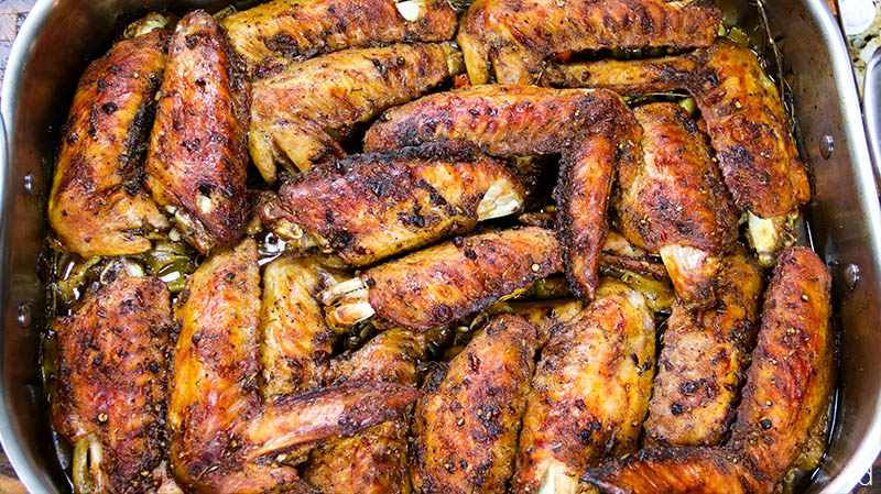 Smothered Turkey Wings 30