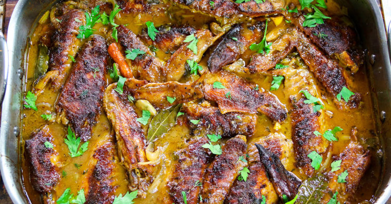Smothered Turkey Wings Sw