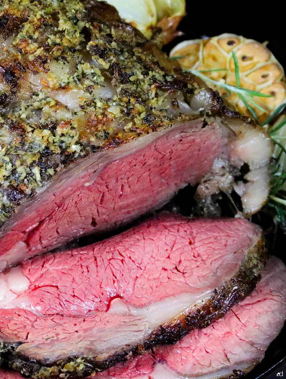 Oven-Ready Garlic & Herb Prime Rib Roast