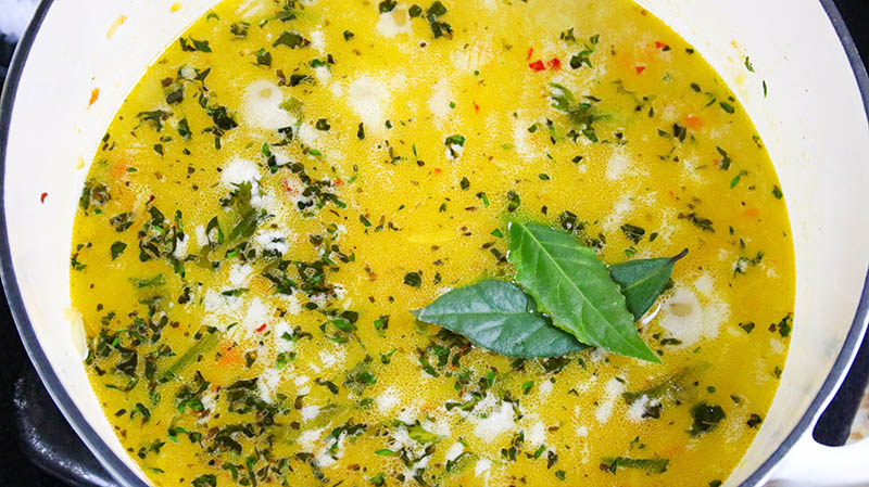 Creamy Chicken Tortellini Soup 14