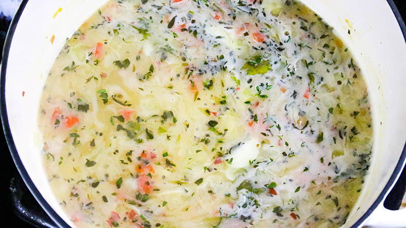 Creamy Chicken Tortellini Soup 16