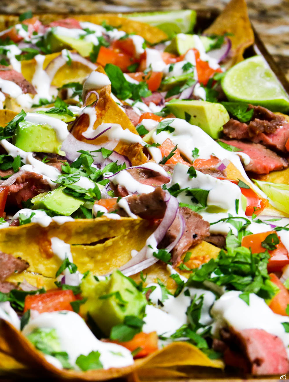 Loaded Steak Sheetpan Nachos Feature3