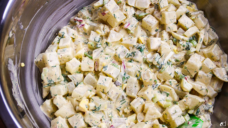 Keto Potato Salad