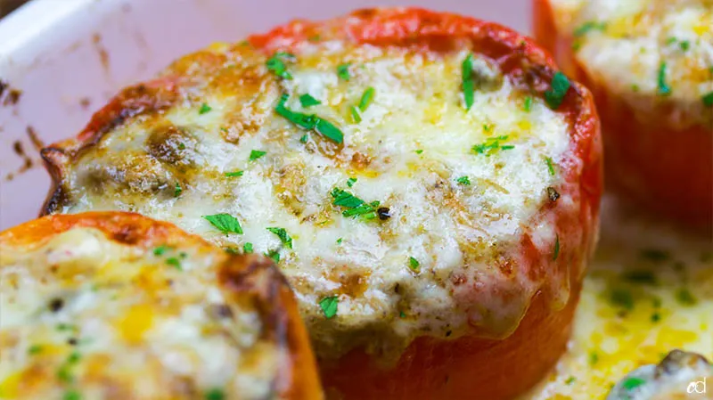Steak And Cheese Stuffed Peppers