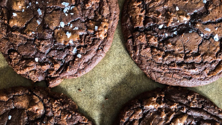 Double Chocolate Chunk Cookies - Death By Chocolate Cookies