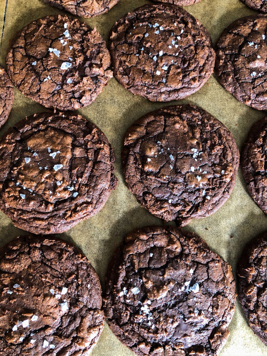 Double Chocolate Chunk Cookies - Death By Chocolate Cookies