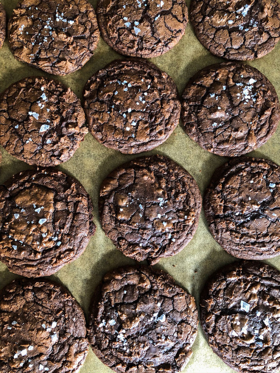 Double Chocolate Chunk Cookies - Death By Chocolate Cookies