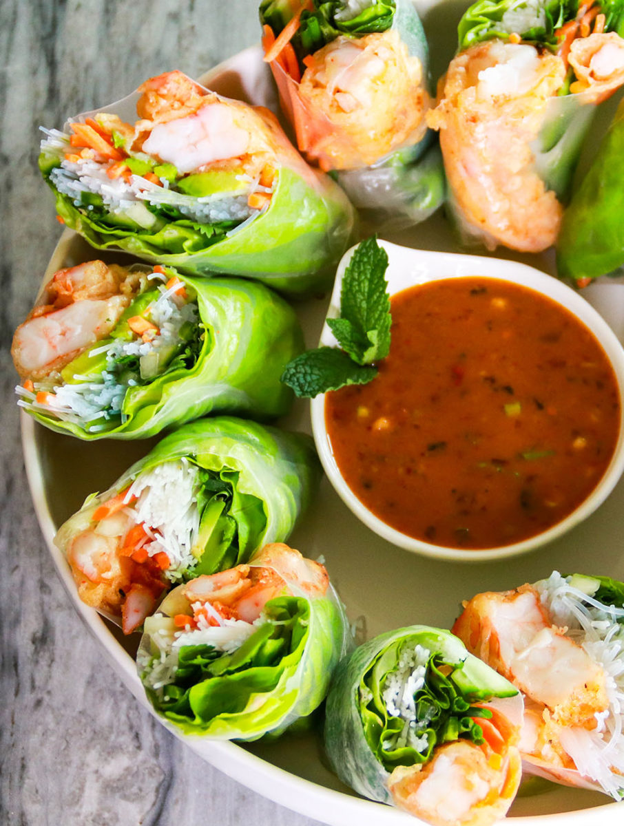 Shrimp Tempura Summer Rolls 1