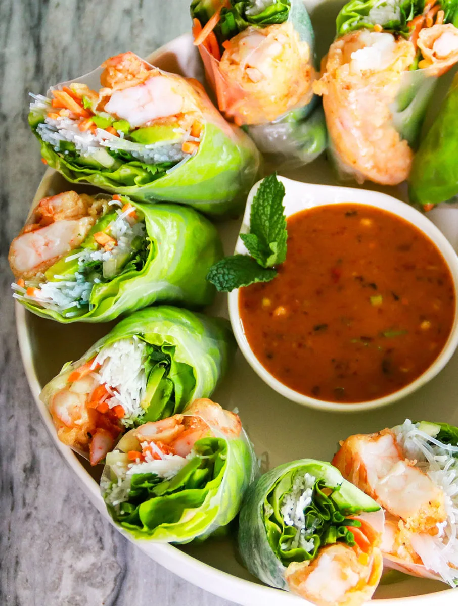 Shrimp Tempura Summer Rolls 1