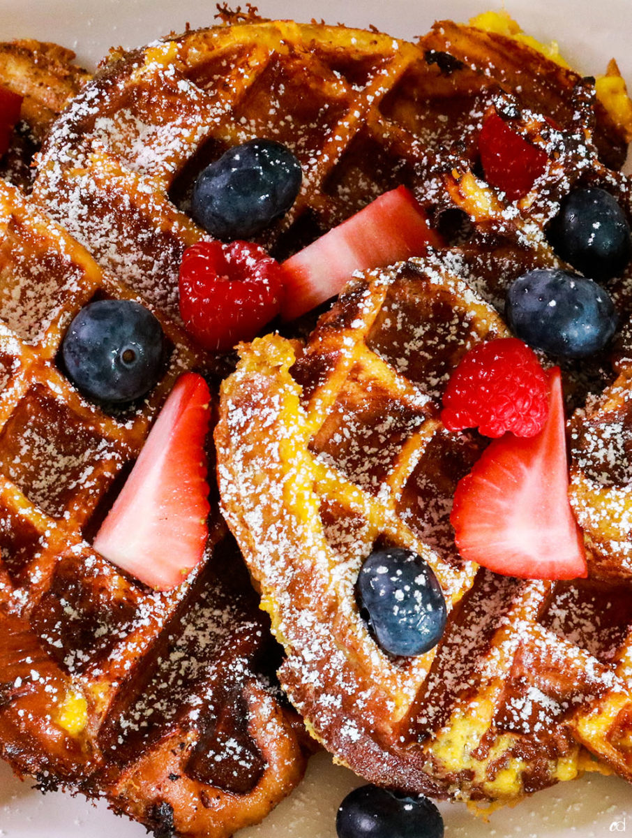 French Toast Waffles 1