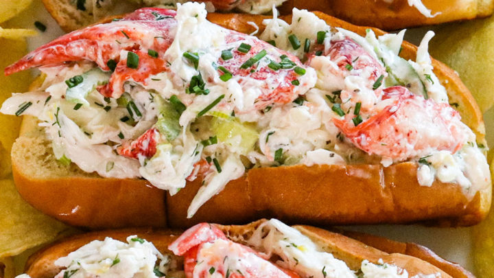 Crab And Lobster Seafood Rolls