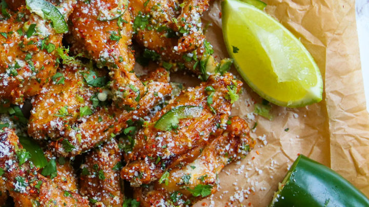 Elote Chicken Wings